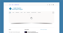 Desktop Screenshot of lakecountyleague.org