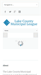 Mobile Screenshot of lakecountyleague.org