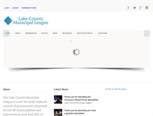 Tablet Screenshot of lakecountyleague.org